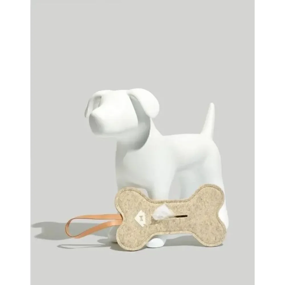 House Dogge Merino Wool Waste Bag and Dog Treat Dispenser